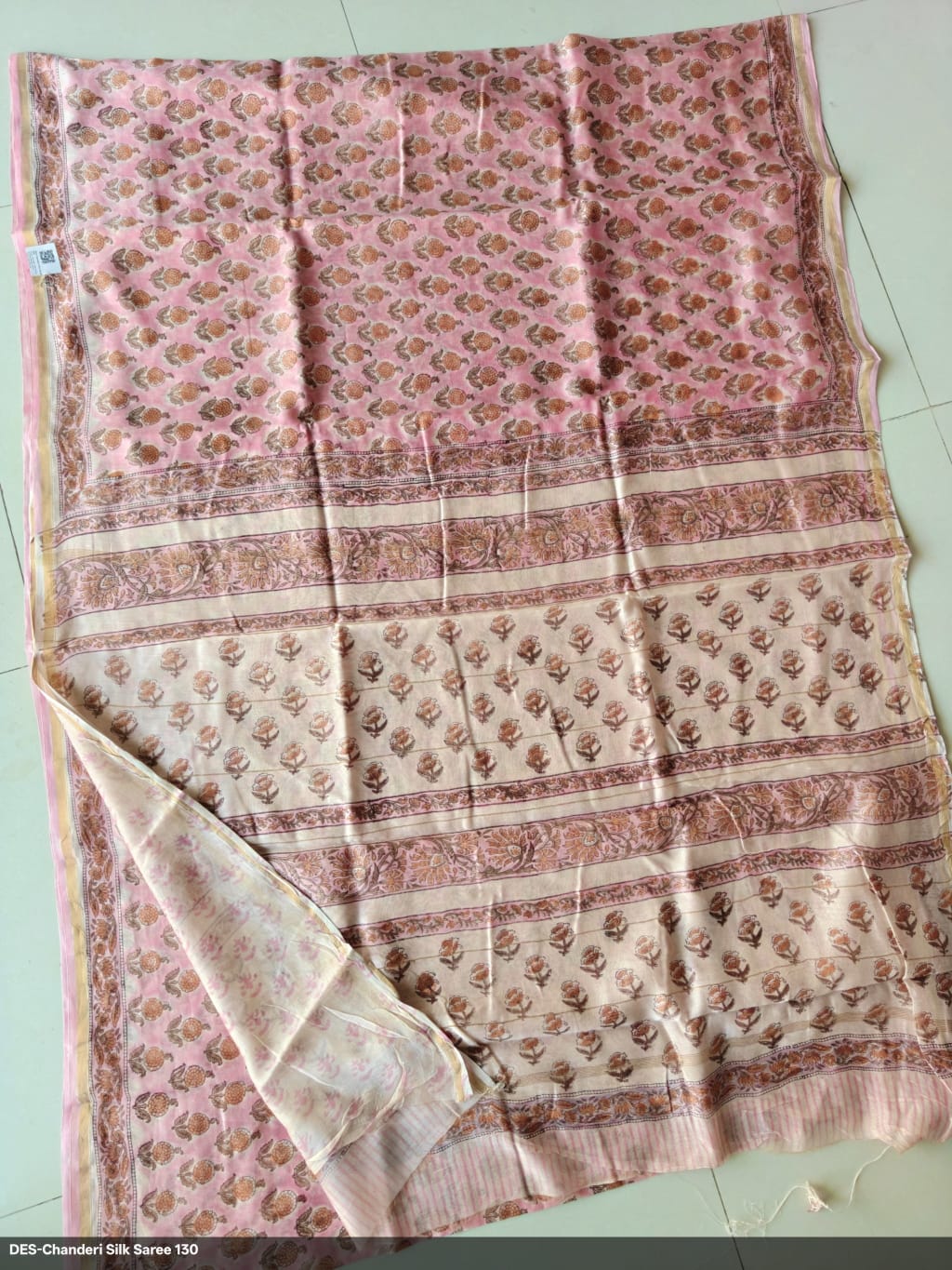 Beautiful Chanderi Saree with Blouse