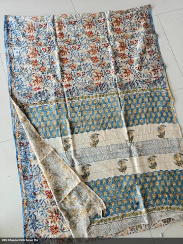 Beautiful Chanderi Saree with Blouse
