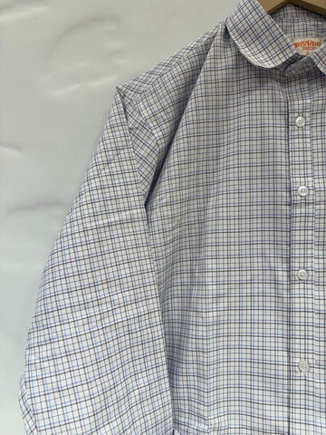 Mens Mini Checkered Every Day Wear Premium Cotton Shirt