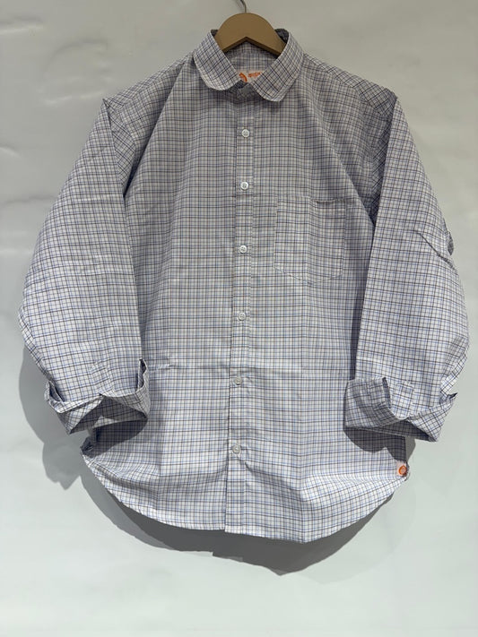 Mens Mini Checkered Every Day Wear Premium Cotton Shirt