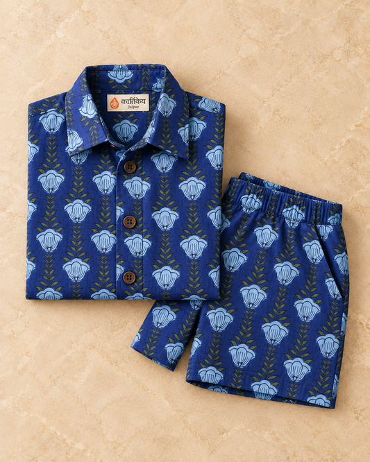 Kartikeye Jaipur Unisex Co ord Sets for Kids