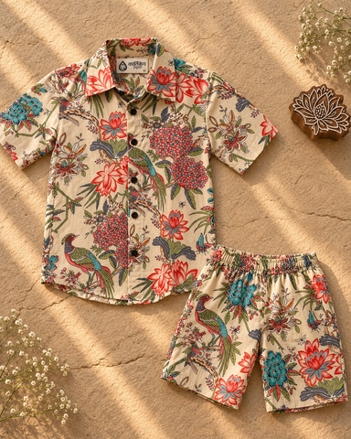 Kartikeye Jaipur Unisex Co ord Sets for Kids