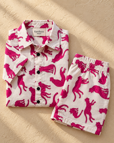 Kartikeya Jaipur Cotton Co ord Sets for Kids