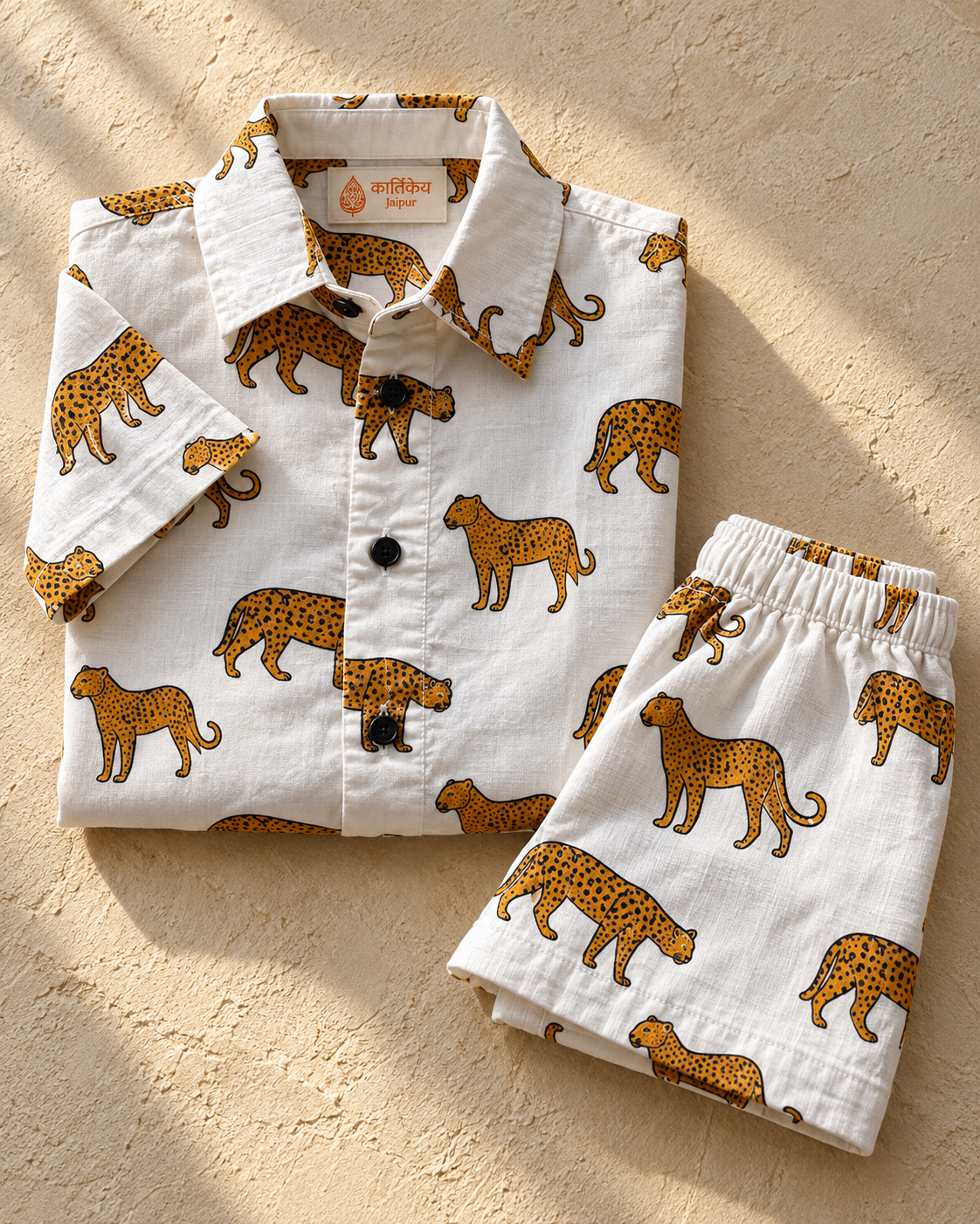 Kartikeye Jaipur Unisex Co ord Sets for Kids