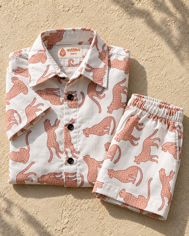 Kartikeye Jaipur Unisex Co ord Sets for Kids