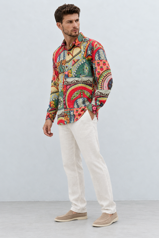 Kartikeya Jaipur Designer Full Sleeves Vintage Shirt ( Limited Edition )