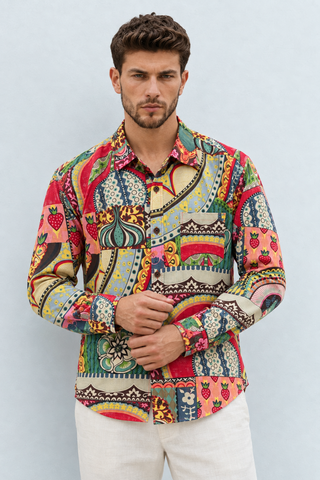Kartikeya Jaipur Designer Full Sleeves Vintage Shirt ( Limited Edition )