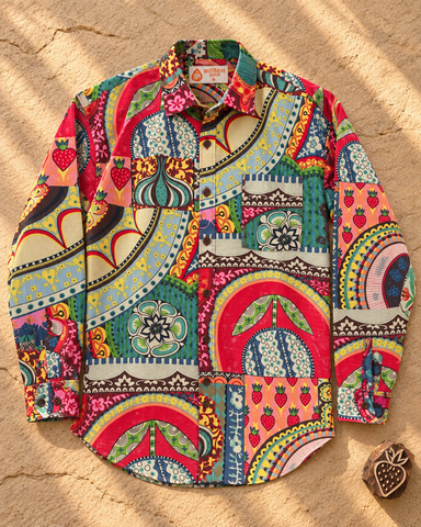 Kartikeya Jaipur Designer Full Sleeves Vintage Shirt ( Limited Edition )