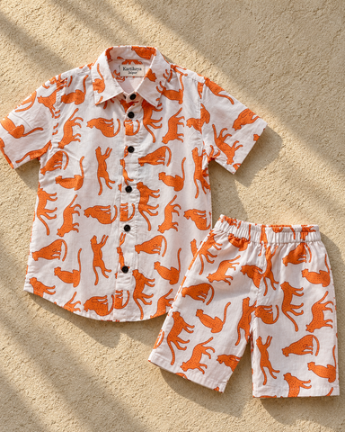 Kartikeye Jaipur Unisex Co ord Sets for Kids