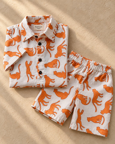 Kartikeye Jaipur Unisex Co ord Sets for Kids