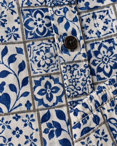 Kartikeye Jaipur Indigo Unisex Co ord Sets for Kids