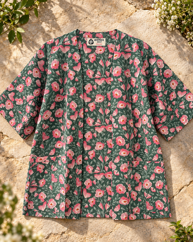 Floral Kimono Shrugs for Women