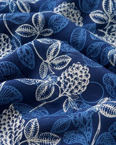 Indigo Cotton Kimono by Kartikeya Jaipur