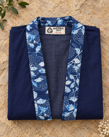 Handcrafted Vintage Short Kimono for Women