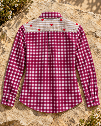 Niva Floral Vintage Womens Cotton Shirt by NAAN by Ratikha Venugopal