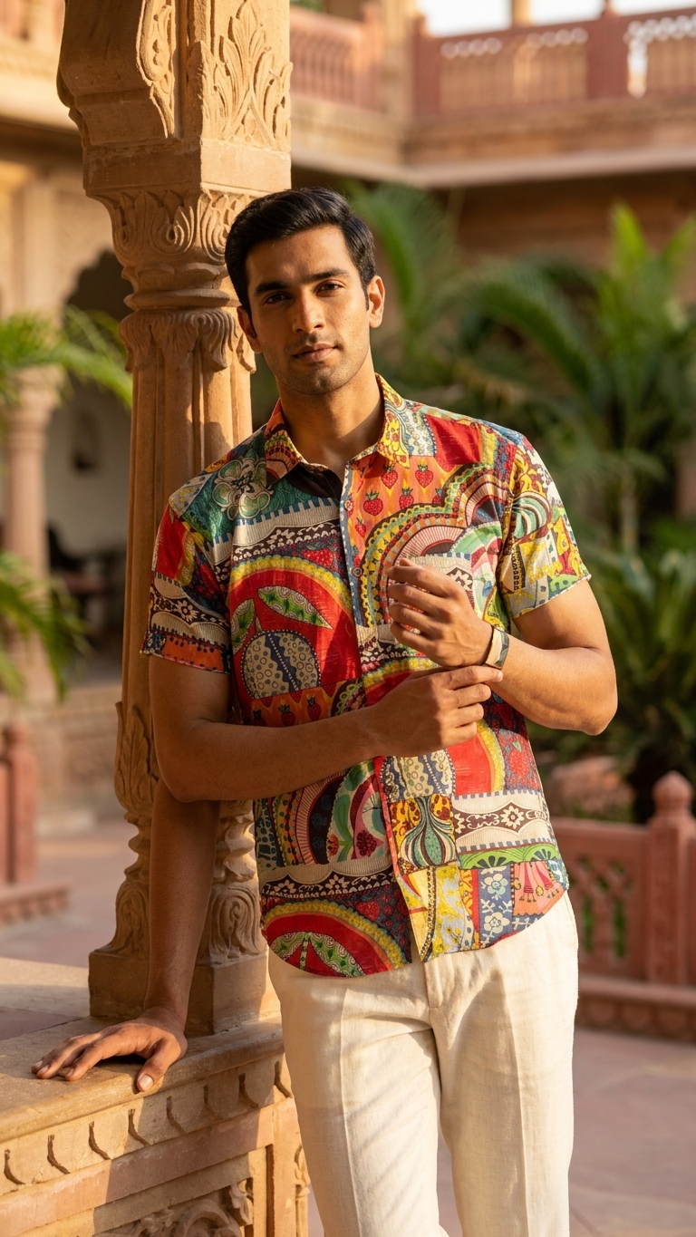 Kartikeya Jaipur Designer Vintage Shirt ( Limited Edition )