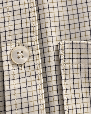 Mens Mini Checkered Every Day Wear Premium Cotton Shirt