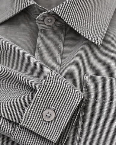 Classic Giza Premium Cotton Shirt for Men - Gray