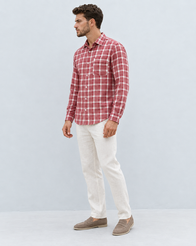 Mens Broad Checks Premium Cotton Shirt - Classics