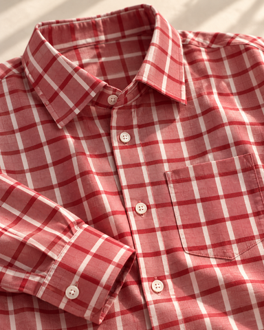 Mens Broad Checks Premium Cotton Shirt - Classics