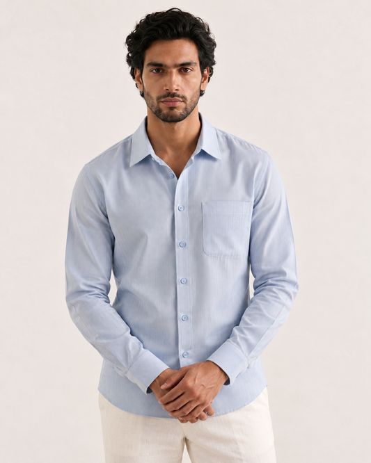 Classic Premium Cotton Shirt for Men - Kartikeya Jaipur
