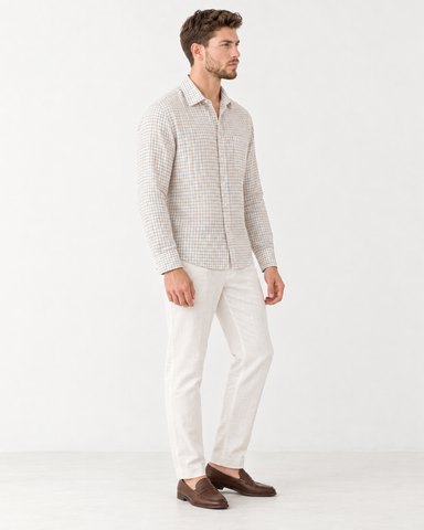 Mens Checkered Every Day Wear Premium Cotton Shirt