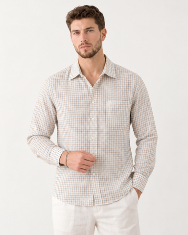 Mens Checkered Every Day Wear Premium Cotton Shirt