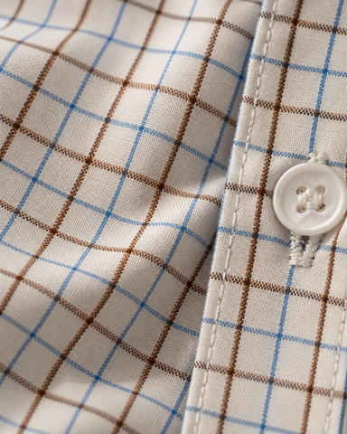 Mens Checkered Every Day Wear Premium Cotton Shirt