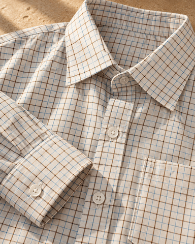 Mens Checkered Every Day Wear Premium Cotton Shirt