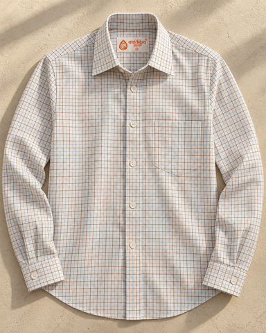 Mens Checkered Every Day Wear Premium Cotton Shirt