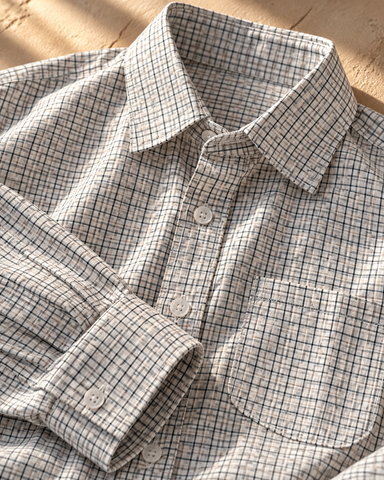Mens Checkered Every Day Wear Premium Cotton Shirt