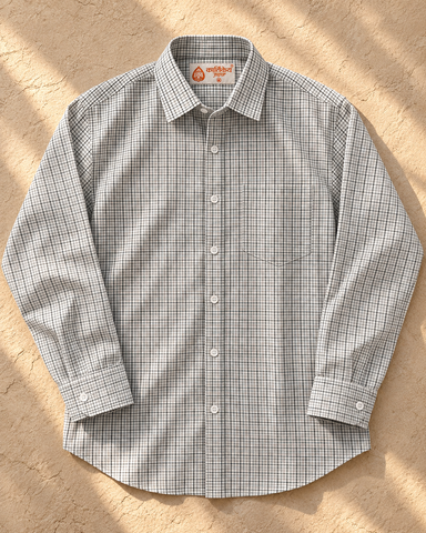 Mens Checkered Every Day Wear Premium Cotton Shirt
