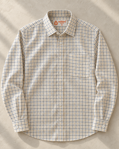 Mens Checkered Every Day Wear Premium Cotton Shirt