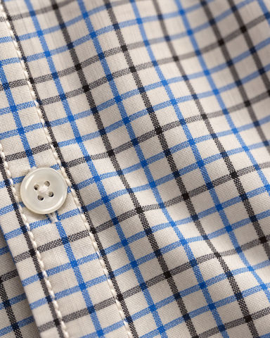 Mens Mini Checkered Every Day Wear Premium Cotton Shirt