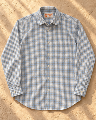 Mens Mini Checkered Every Day Wear Premium Cotton Shirt