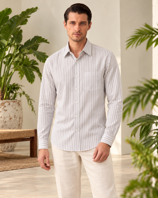 Mens Stripper Premium Cotton Shirt - Semi Casual