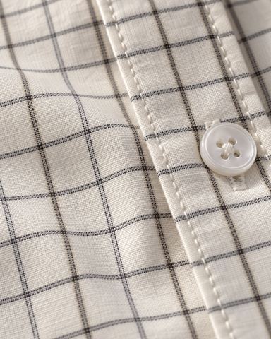 Mens Small Checks Every Day Wear Premium Cotton Shirt