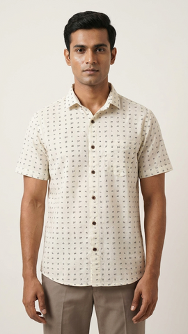 Classic ( தமிழ்நாட்டின் தளபதி) The commander of Tamilnadu Organic Men’s Shirt