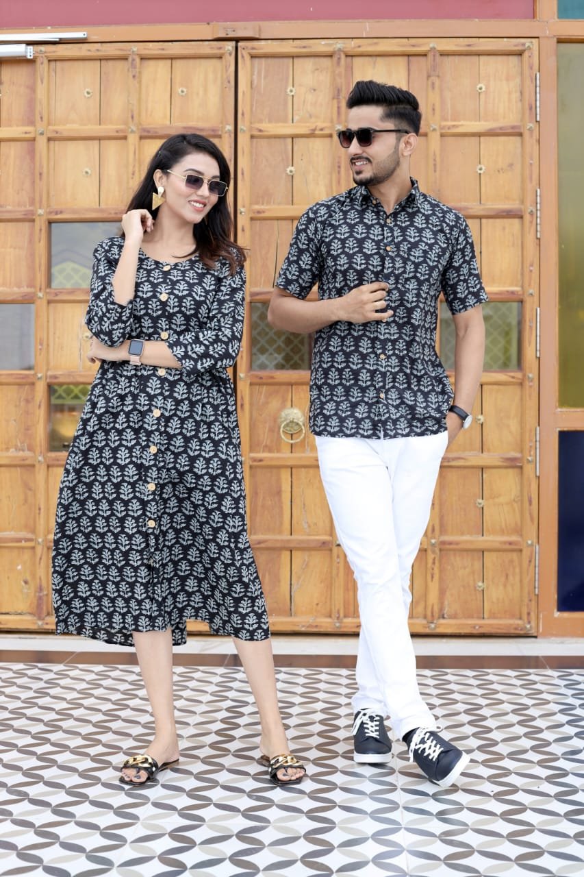 Matching Couple Colours- Ways to Match Your Couple Outfits - Witty Vows-sonthuy.vn