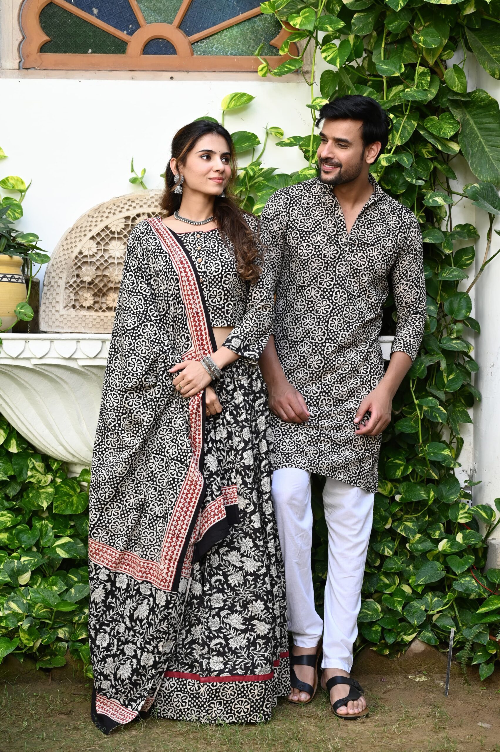 SWEET PINK LEHENGA SET WITH A LONG KURTA STYLE TOP WITH COLOURED  EMBROIDERY, SILVER HIGHLIGHTS AND A CLASSIC TULLE SKIRT. - Seasons India